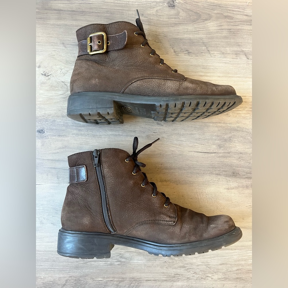 Munro Brown Bradley Tumbled Nubuck Boots